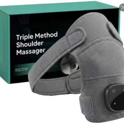 Heated Shoulder/Knee Massager with Vibration Therapy
