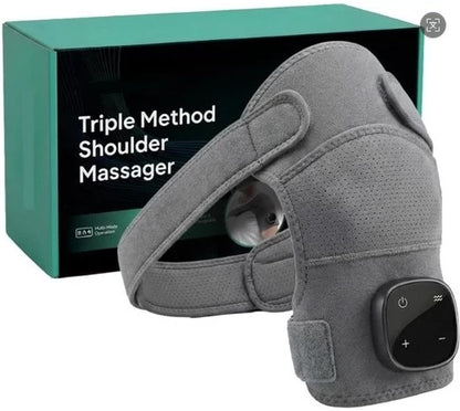 Heated Shoulder/Knee Massager with Vibration Therapy