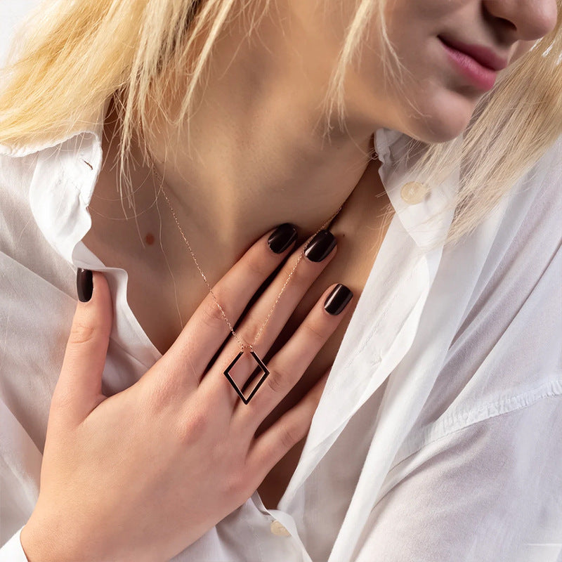PeakWell Ring Keeper Necklace