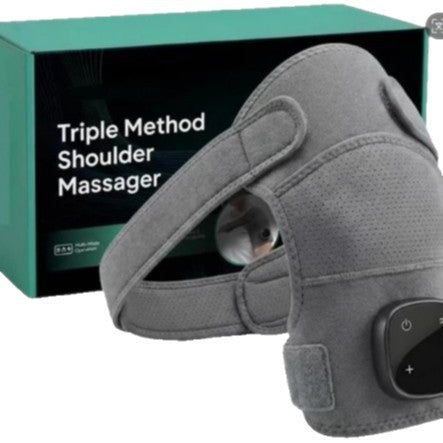 Heated Shoulder/Knee Massager with Vibration Therapy