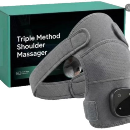 Heated Shoulder/Knee Massager with Vibration Therapy