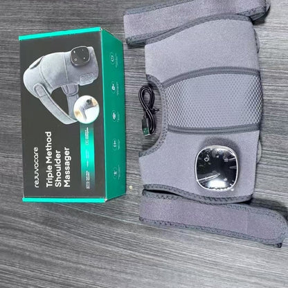 Heated Shoulder/Knee Massager with Vibration Therapy